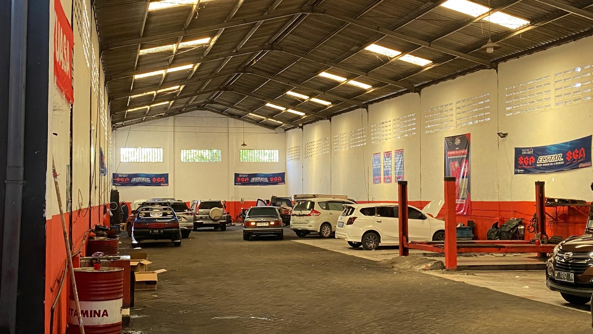 Luas Hartono Motor Bengkel Sidoarjo